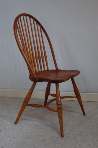 single steam bent dining chair
